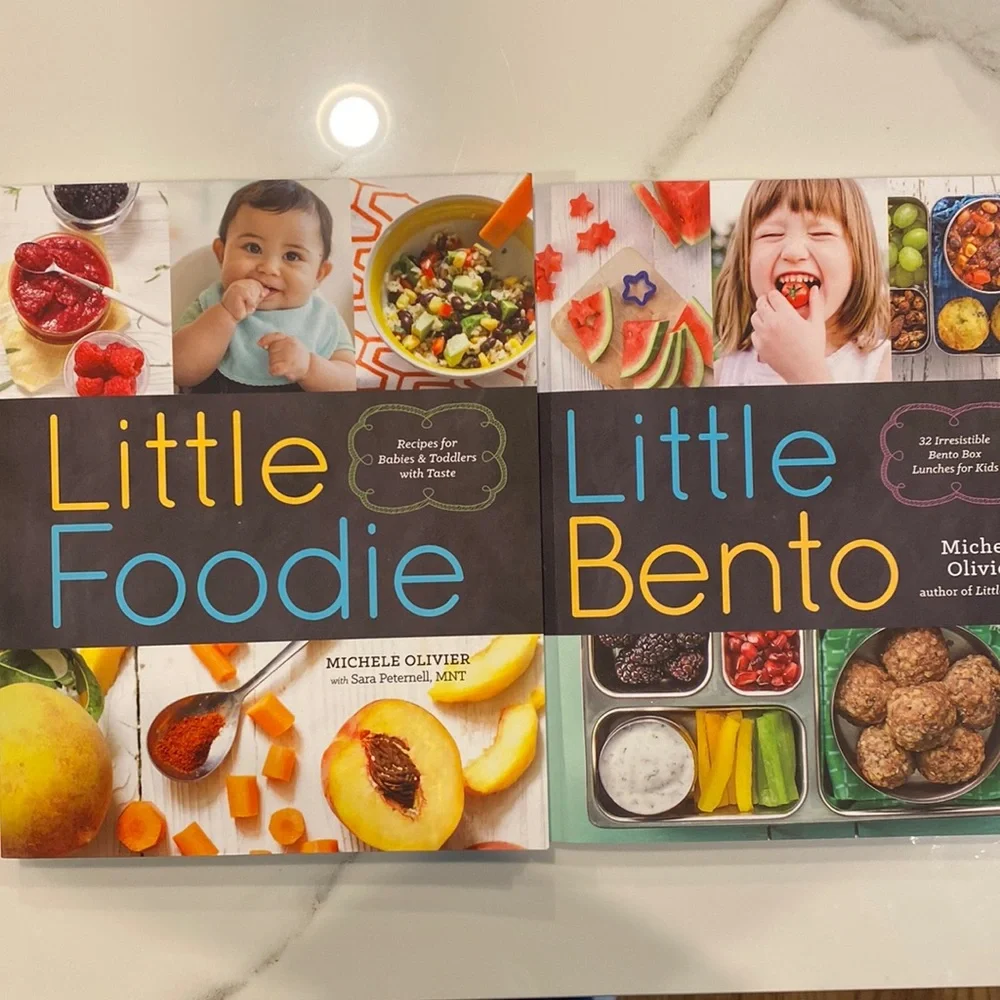 Cookbooks. Little Foodie and Little Bento Set